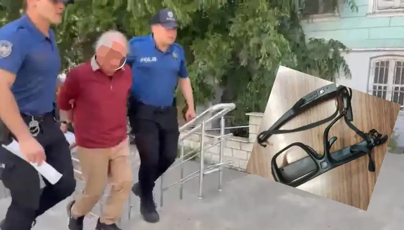 Kameralı Gözlükle Kadınları Kaydeden Şüpheli Suçüstü Yakalandı!