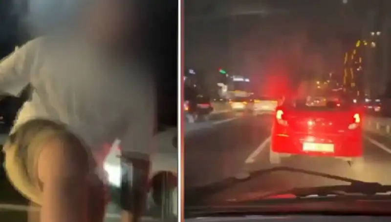 Güvenlik Kamerasına Yansıyan O Anlar: Trafik Magandaları Sokağı Korkutuyor!