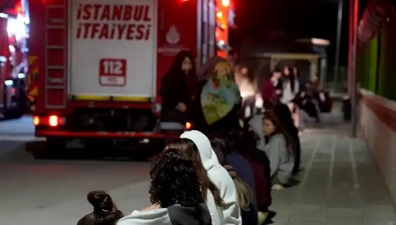 Düzce’deki Kız Öğrenci Yurdunda Yangın Korkuttu, 2 Bin 500 Öğrenci Tahliye Edildi