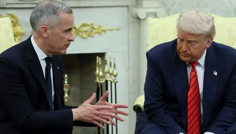 Beyaz Saray'da İkinci Tartışma: Trump'tan Kanada'ya Sert Eleştiriler!