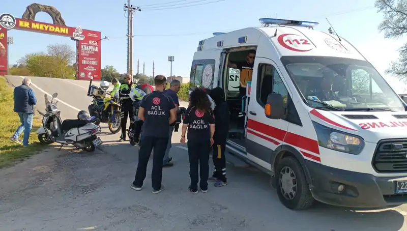 Edirne'de Motosiklet Kazası: Genç Hayatını Kaybetti!