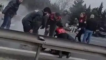 TEM Otoyolu'nda Yarışanlar Zincirleme Kazaya Neden Oldu: 5 Yaralı